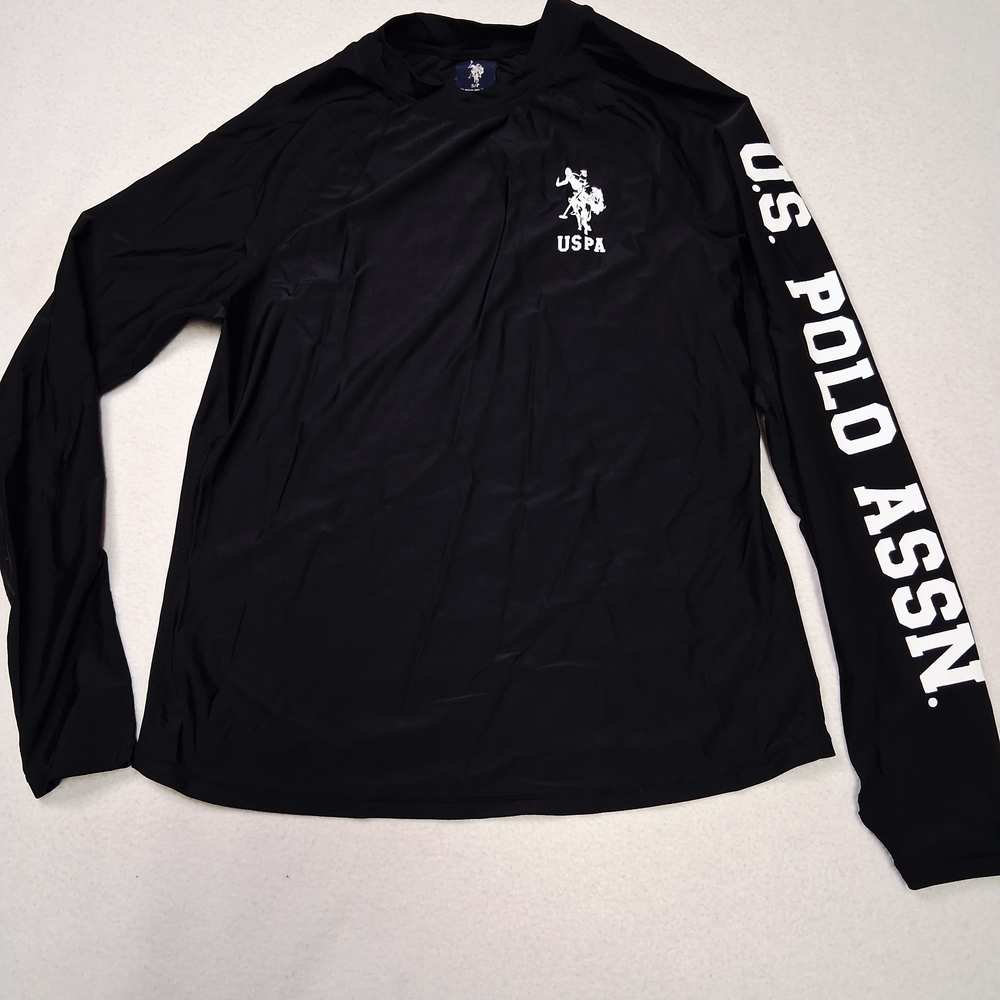 4/20$ U.S. Polo Assn. Black Long Sleeve Shirt for Men